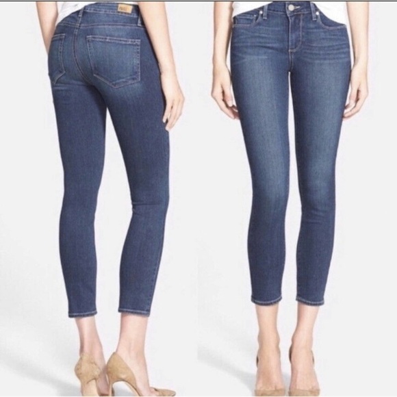PAIGE verdugo crop jeans size 25 - Picture 1 of 8